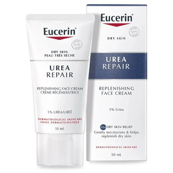 Eucerin Urea Repair Replenishing Face Cream 5% Urea  - 50ml
