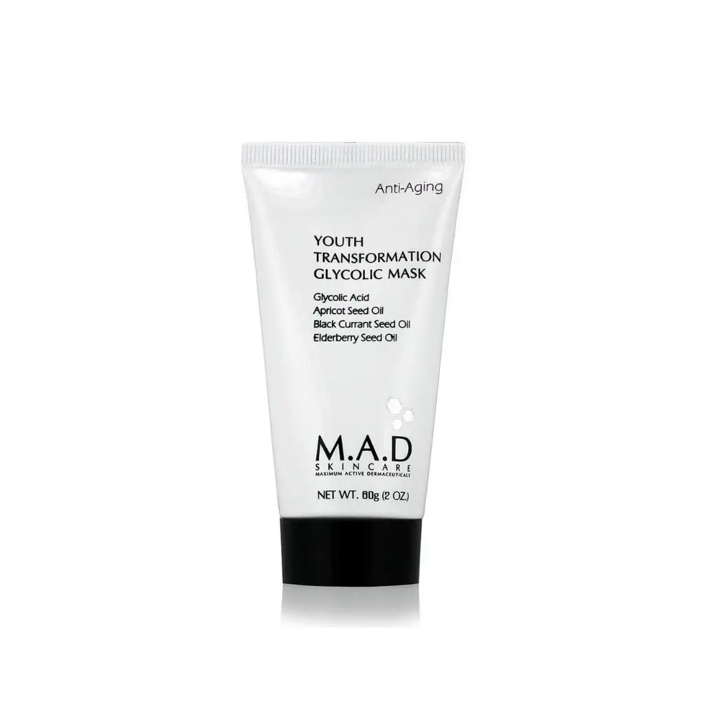 M.A.D Anti-Aging Youth Transformation Glycolic Mask - 60g