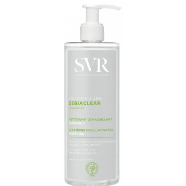 SVR Sebiaclear Purifying Cleansing  Micellar Water - 400ml