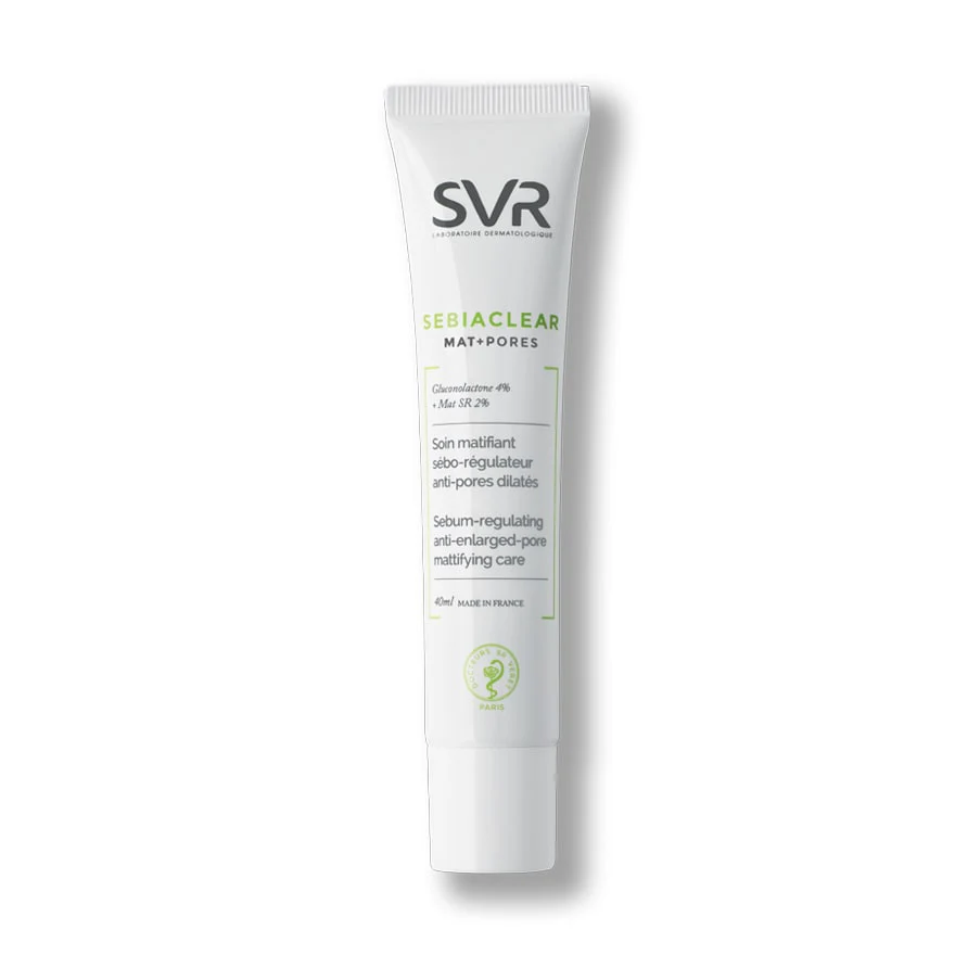 SVR Sebiaclear Mat+Pores Mattifying Moisturiser - 40 ml