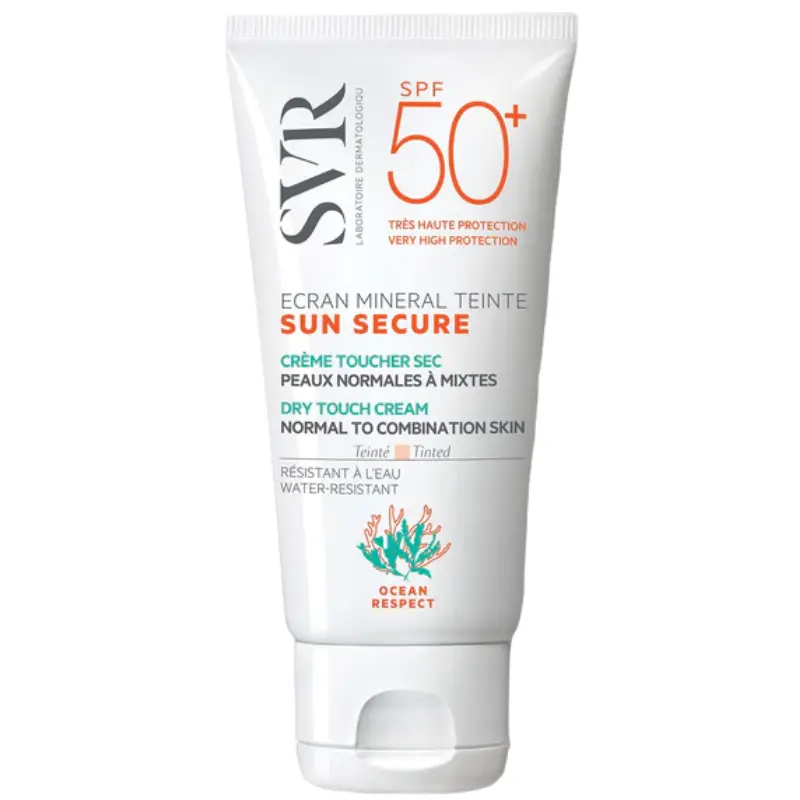 SVR Sun Secure Dry Touch Tinted Cream SPF50 -  60g