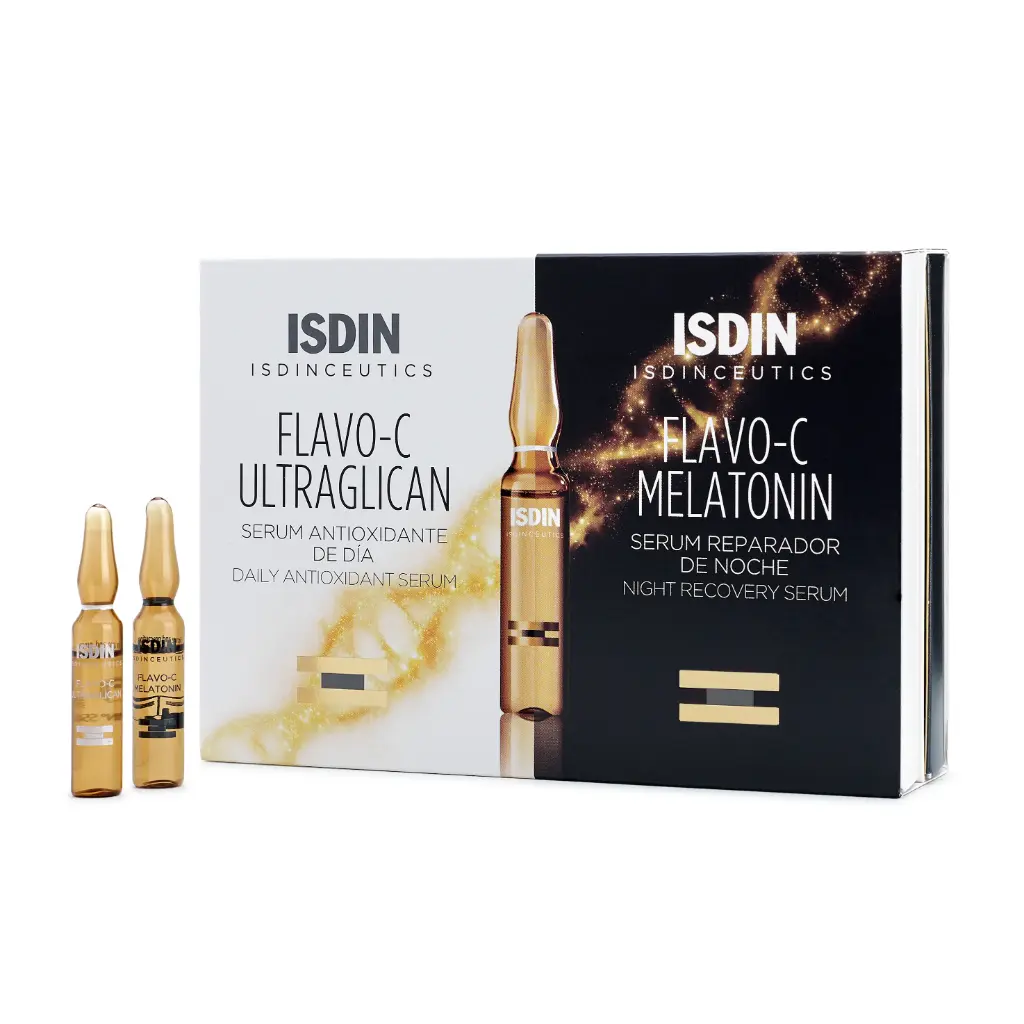 Isdinceutics Flavo-C Melatonin & Ultraglican 2ml*10