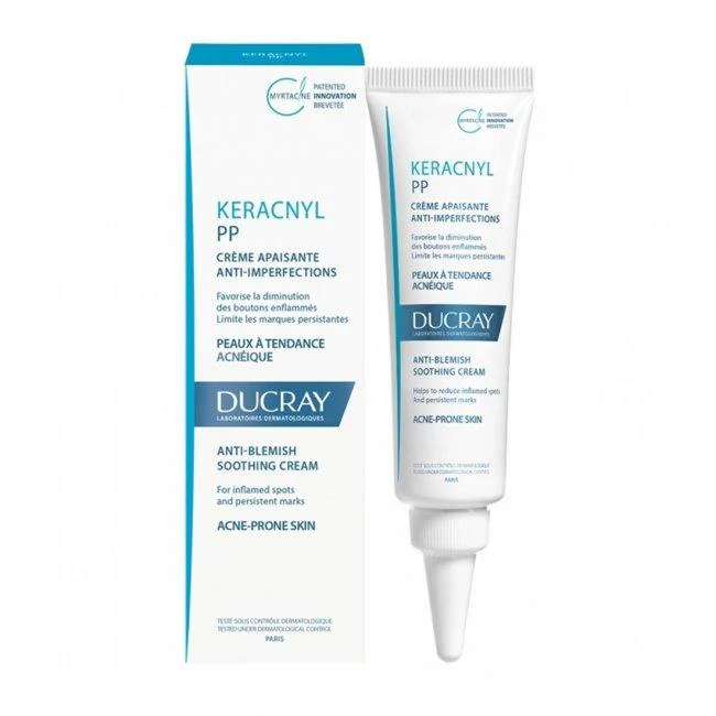 Ducray Keracnyl PP Anti-Blemish Soothing Cream  - 30ml