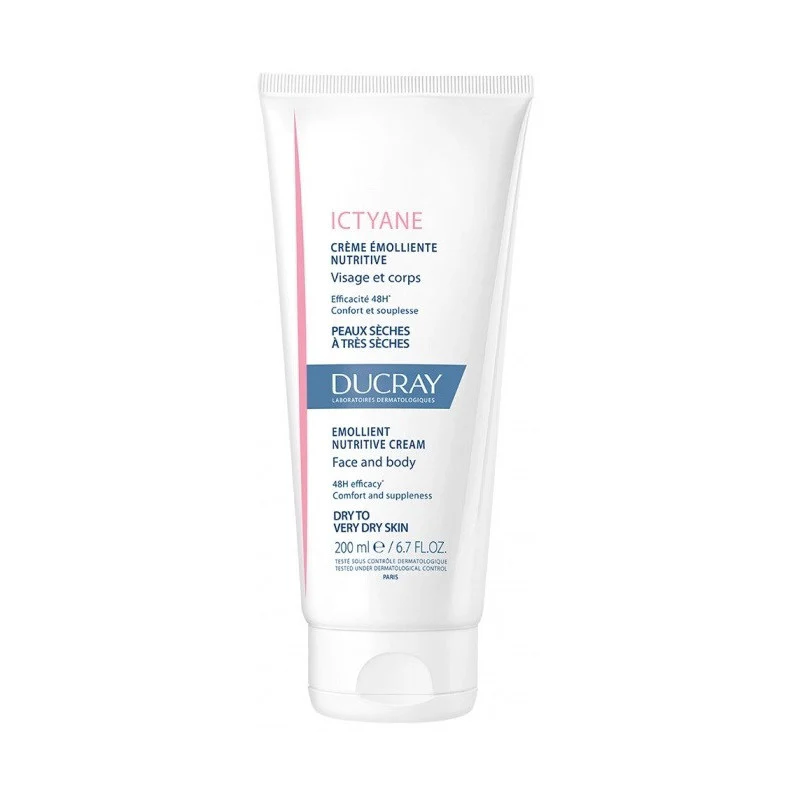 Ducray Ictyane Emollient Nutritive Cream  - 200ml