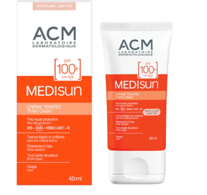 ACM Medisun Tinted Cream Light Tint SPF100 - 40ml