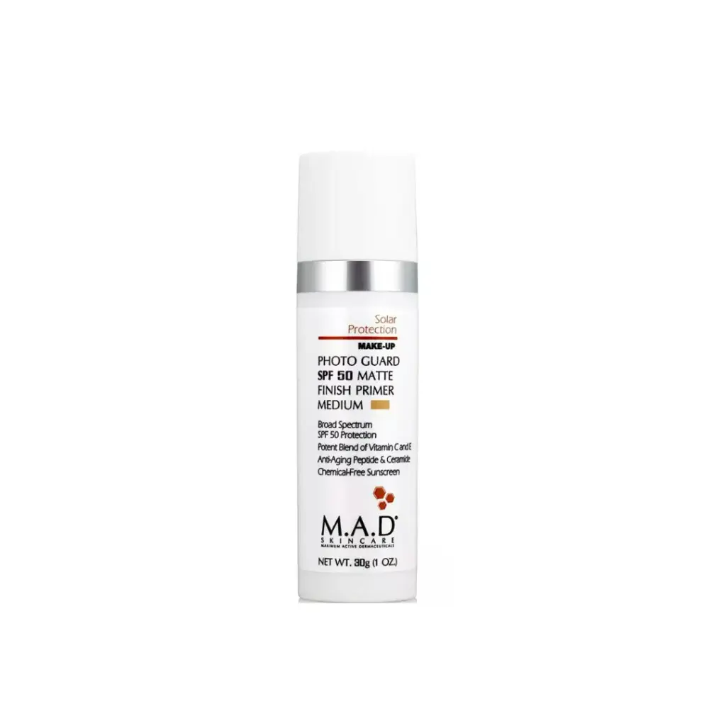 M.A.D Photo Guard SPF50 Matte Finish Primer Medium - 30g