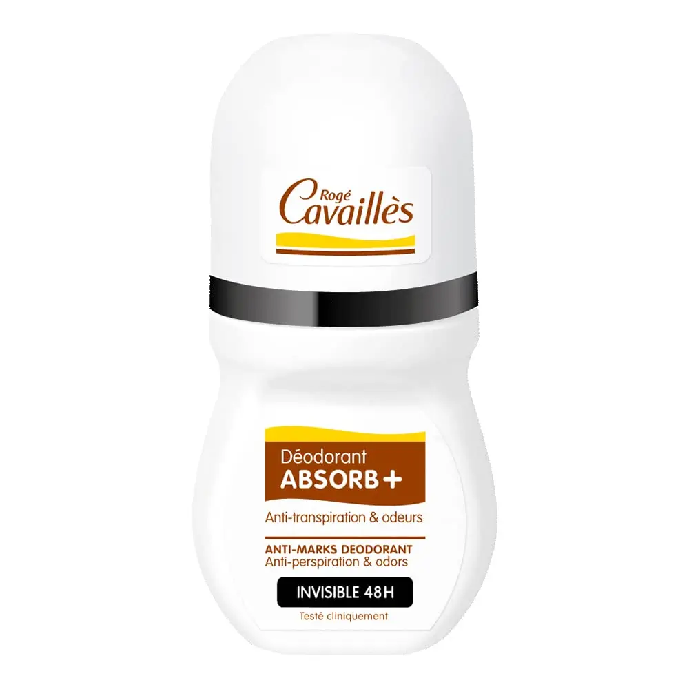 Roge Cavailles Deodorant Absorb+ Invisible 48h Roll-on - 50ml