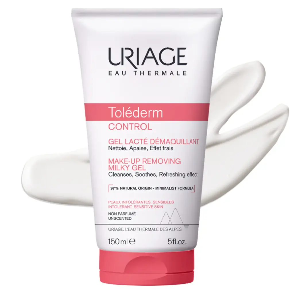 Uriage Tolederm Control Make-Up Removing Milky Gel - 150ml