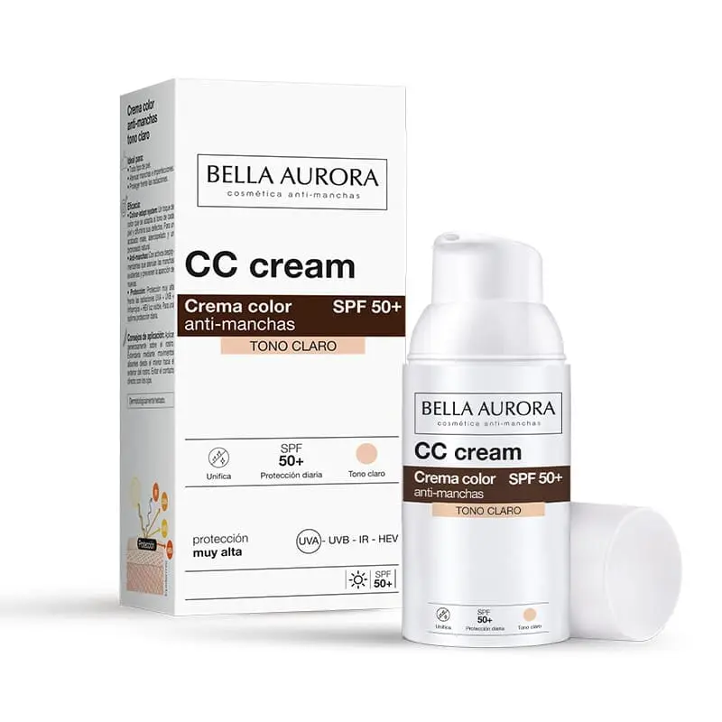 Bella Aurora Anti-Dark Spot  Cream SPF 50 + Light Shade - 30ml