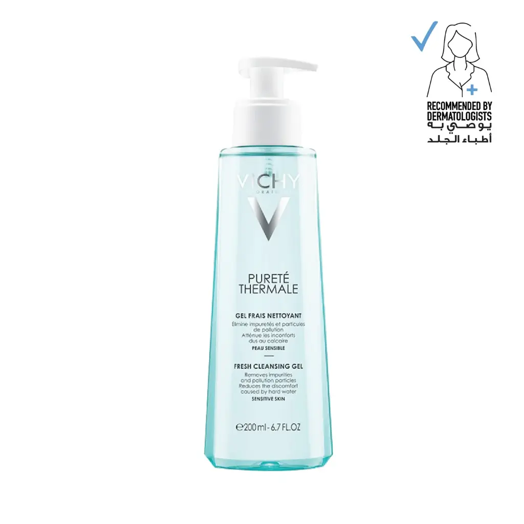 Vichy Purete Thermale Fresh Cleansing Gel for Normal/Combination Skin With Vitamin B5 - 200ml