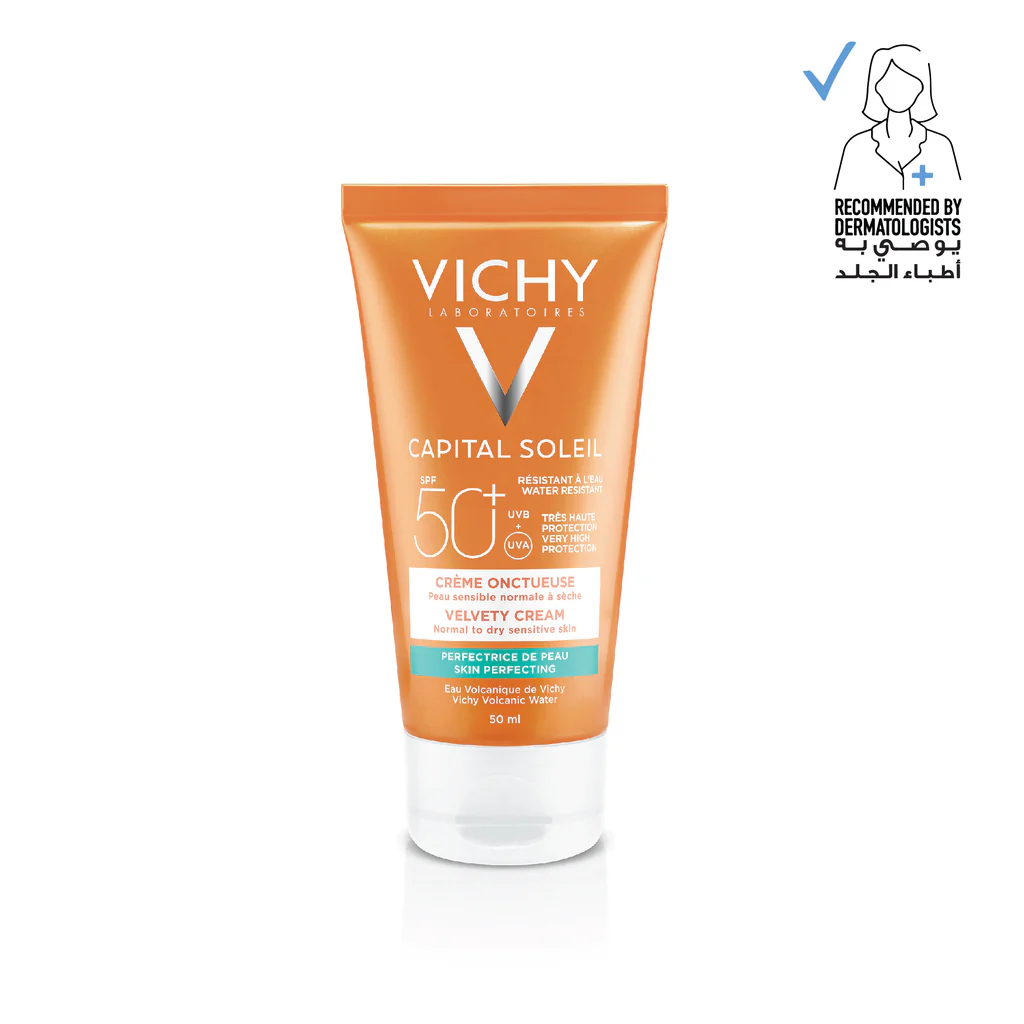 Vichy Capital Soleil Velvety Sunscreen for Normal to dry Skin SPF 50 - 50ml