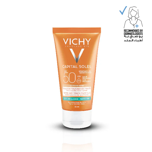 Vichy Capital Soleil BB Anti Shine Tinted Sunscreen for Combination to Oily Skin SPF 50+ - 50ml