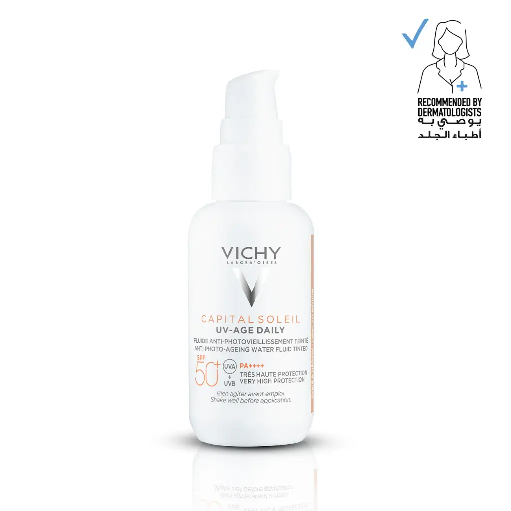 Vichy Capital Soleil UV - Age Tinted Anti Ageing Sunscreen SPF 50+ with Niacinamide - 40ml