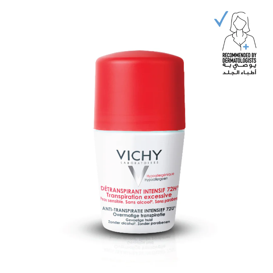 Vichy 72 Hours Stress Resist Excessive Perspiration Deodorant - 50ml