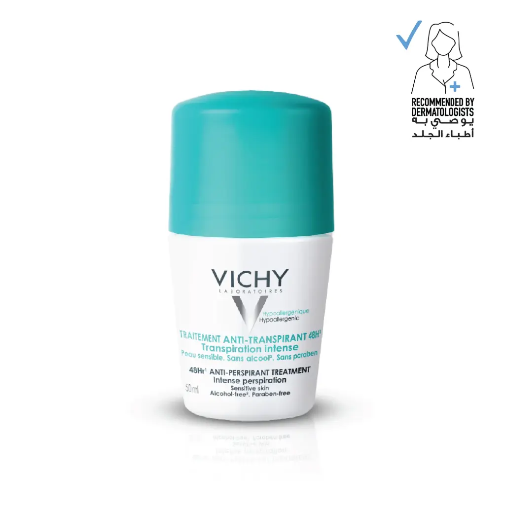 Vichy 48 Hours Anti Perspirant Deodorant Intensive Treatment - 50ml