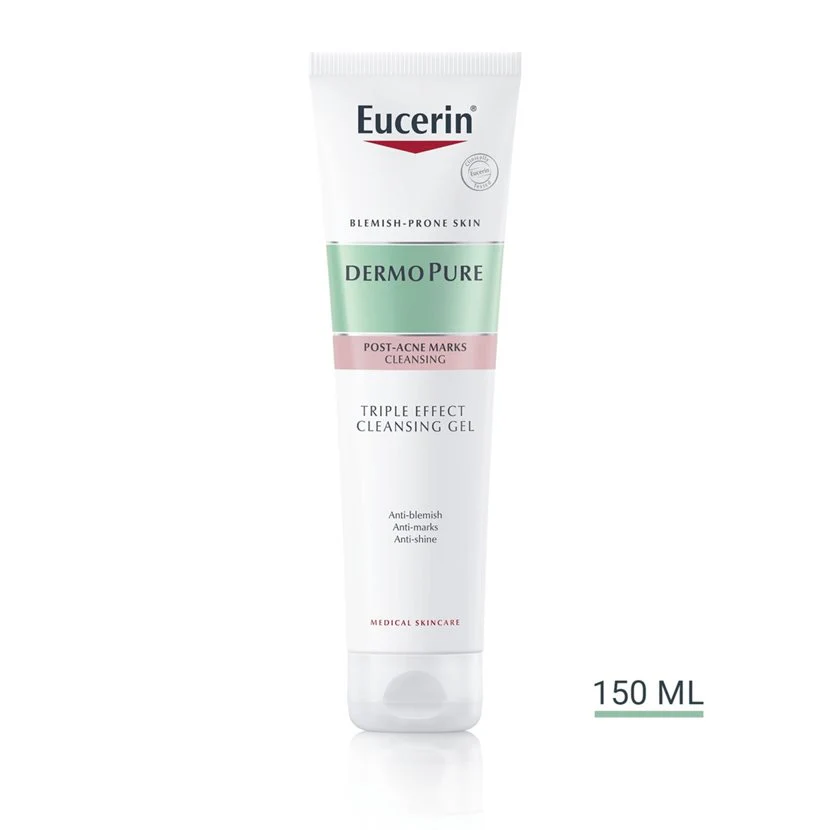 Eucerin DermoPurifyer Oil Control Triple Effect Cleansing Gel - 150 ml