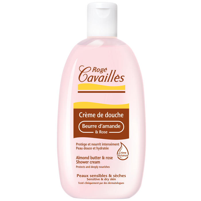 Roge Cavailles Relaxing Shower Cream with Almond Butter And Rose - 250ml