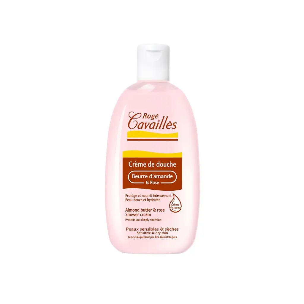 Roge Cavailles Relaxing Shower Cream with Almond Butter And Rose - 750ml