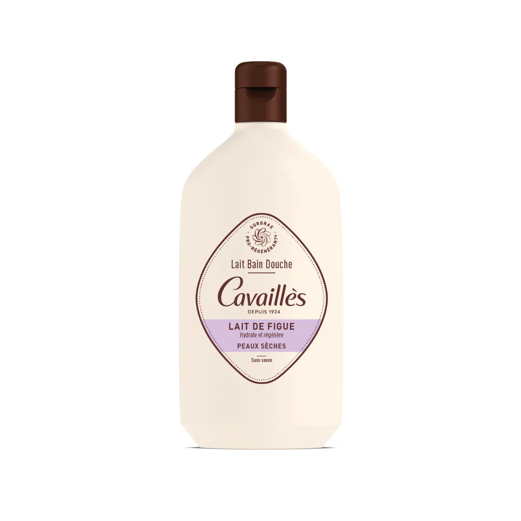 Roge Cavailles Fig Bath and Shower Milk for Dry Skin - 400ml