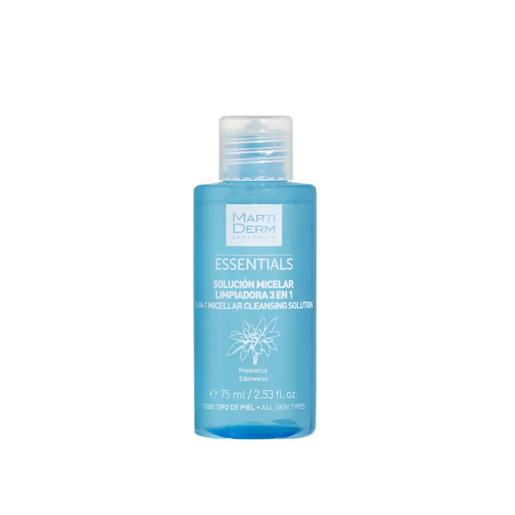MartiDerm Essentials Micellar 3 in 1 Cleansing Solution Limpiadora - 75ml