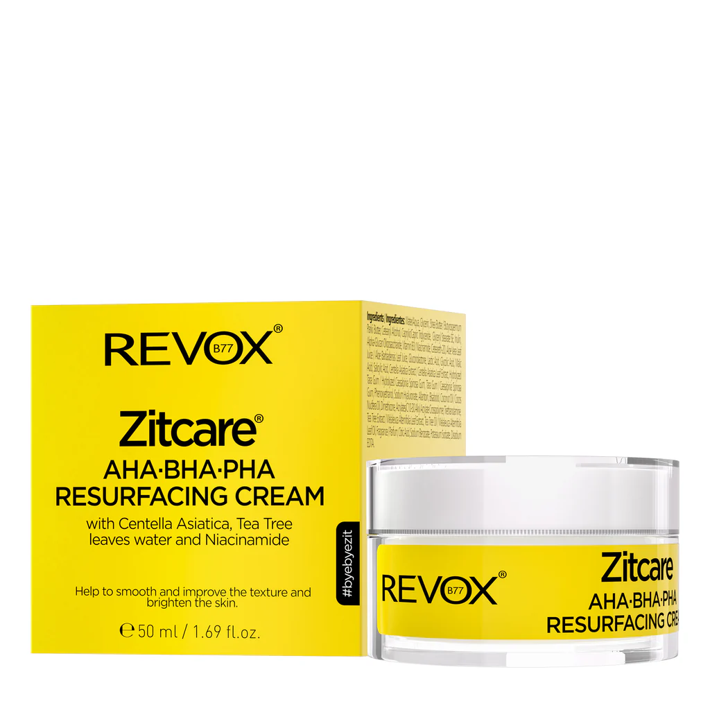 Revox B77 Zitcare AHA BHA PHA Resurfacing Cream - 50ml