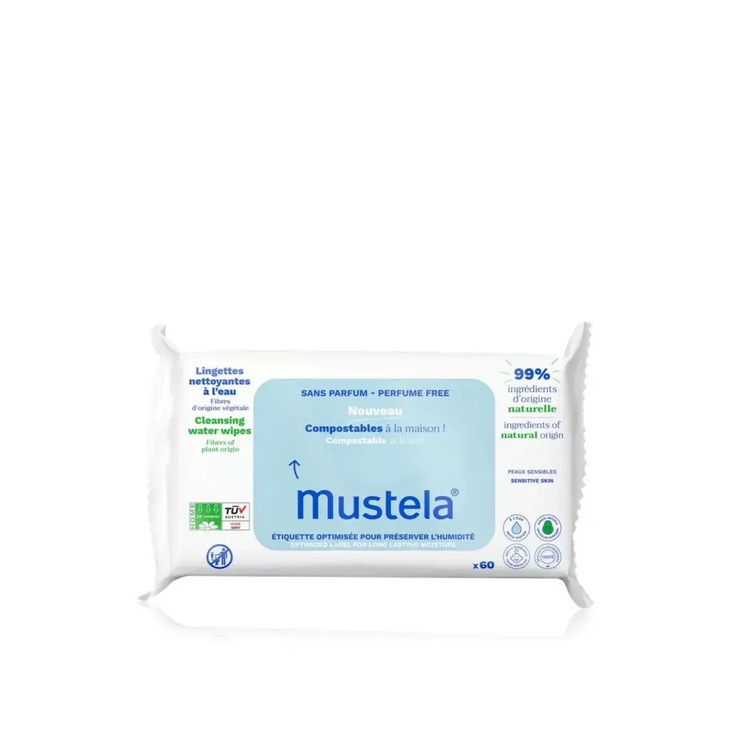 Mustela Cleansing Wipes x 60