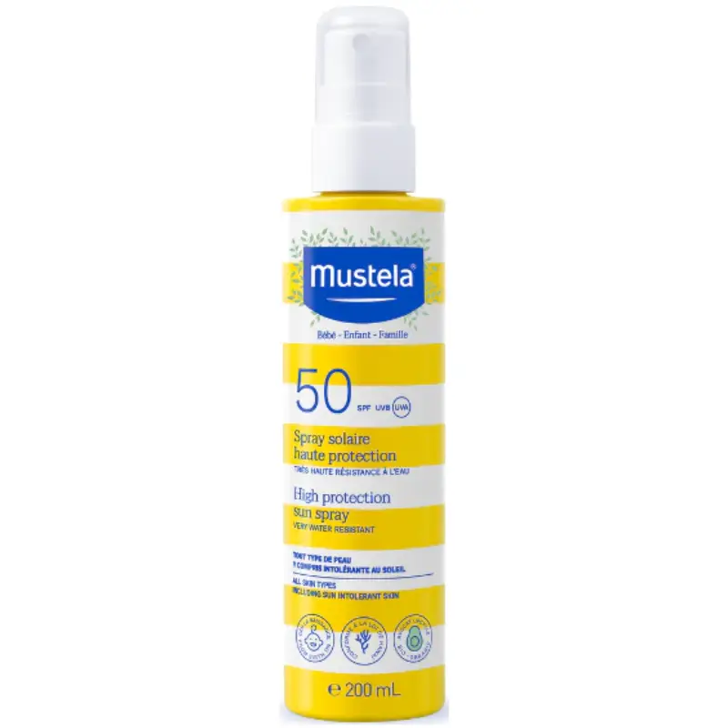 Mustela High Protection Sun Spray SPF50 - 200ml