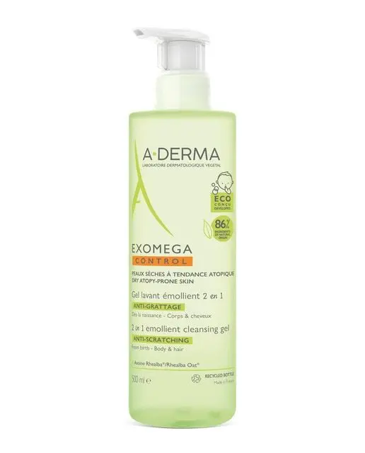 A-Derma Exomega Emollient Cleansing Gel