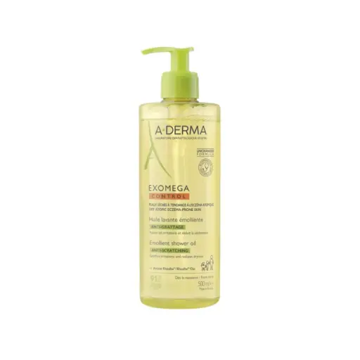 A-Derma Exomega Control Emollient shower oil