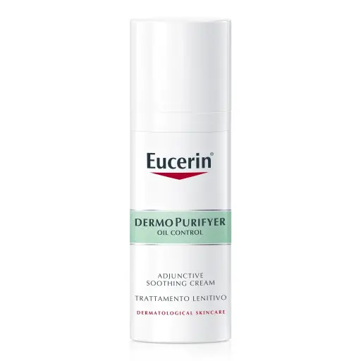 [ECR041] Eucerin Dermo Purifyer Oil Control Adjunctive Soothing Cream - 50ml
