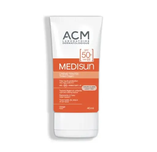 [ACM011] ACM Medisun Tinted Cream Light Tint SPF50 - 40ml