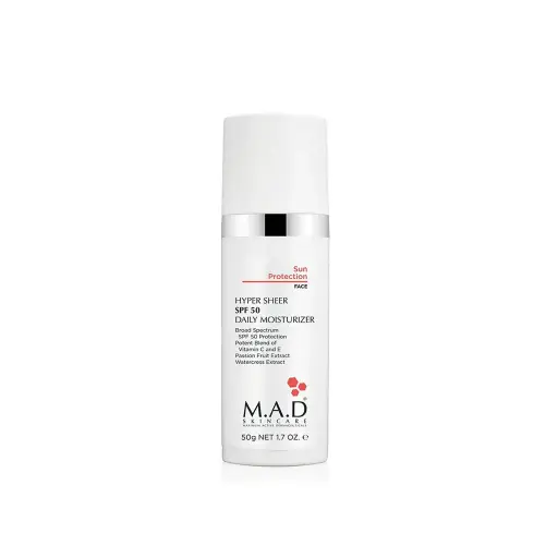[MAD016] M.A.D Hyper Sheer SPF 50 Matte Finish Daily Moisturizer - 50g