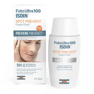 [IDN014] Isdin Foto Ultra 100 Spot Prevent Fusion Fluid  SPF 50- 50ml