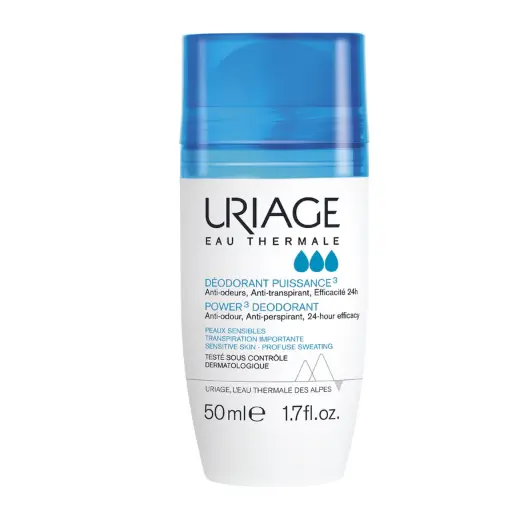 [URG053] Uriage Power 3 Deodorant Roll On - 50ml