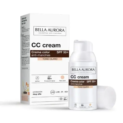 [BLA006] Bella Aurora Anti-Dark Spot  Cream SPF 50 + Light Shade - 30ml