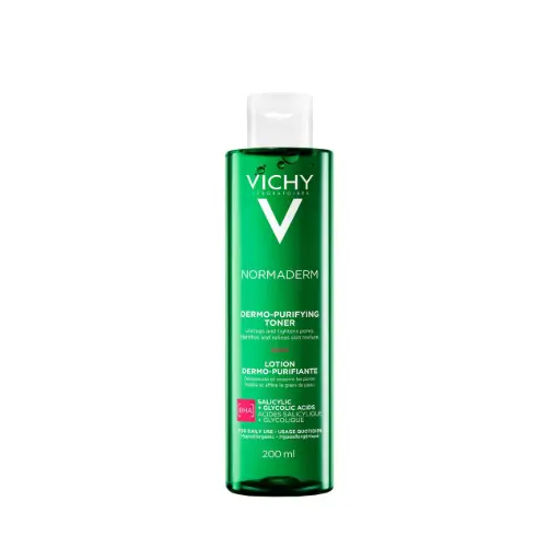 [VCY005] Vichy Normaderm Pore Tightening Toner for Oily/Acne Skin with Salicylic and Glycolic acid - 200ml