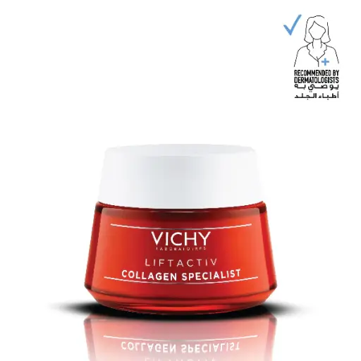 [VCY017] Vichy Liftactiv Collagen Specialist Day Cream Anti Aging Face Moisturizer - 50ml