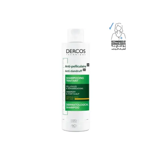 [VCY034] Vichy Dercos Anti Dandruff Shampoo for Sensitive Scalp - 200ml