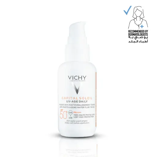 [VCY043] Vichy Capital Soleil UV - Age Tinted Anti Ageing Sunscreen SPF 50+ with Niacinamide - 40ml