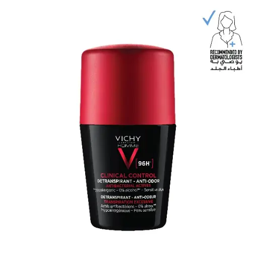 [VCY048] Vichy 96 Hour Clinical Control Deodorant for Men -  50ml