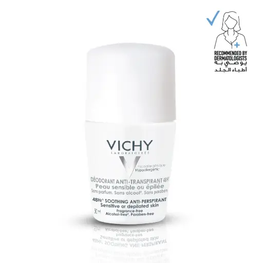 [VCY053] Vichy 48 Hours Anti Perspirant Deodorant for Sensitive Skin - 50ml