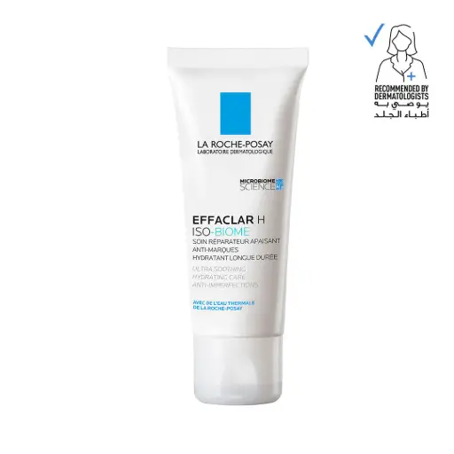 [LRP021] La Roche-Posay Effaclar H Isobiome Moisturizing Cream for oily, and acne prone skin- 40ml