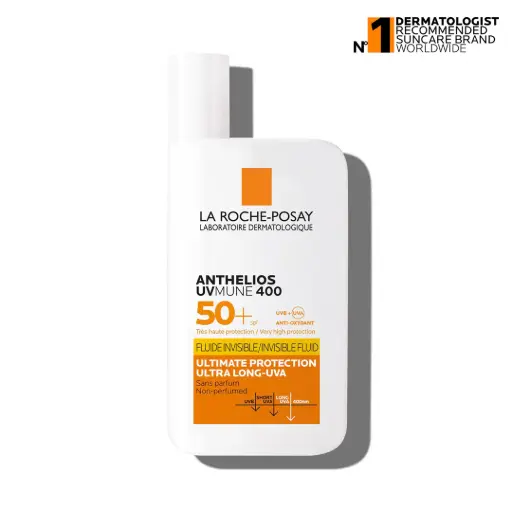 [LRP036] La Roche-Posay Anthelios UVMune 400 Invisible Fluid SPF50+ - 50ml