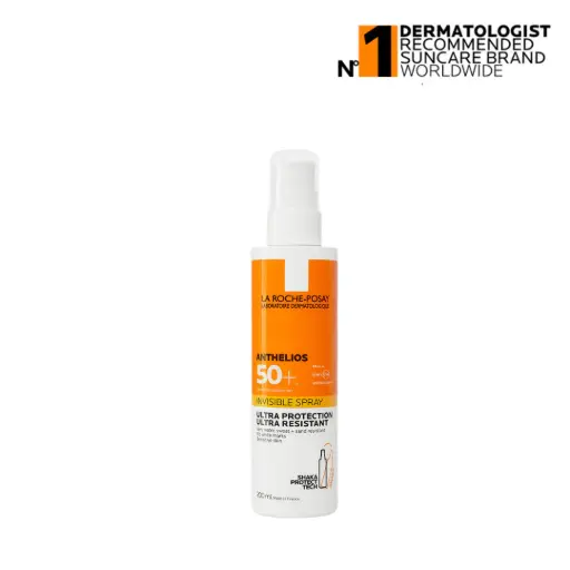 [LRP038] La Roche-Posay Anthelios Invisible Sunscreen Body Spray SPF50+ -  200ml