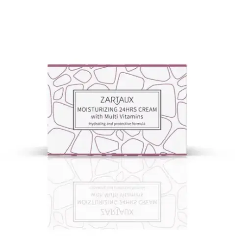 [ZRT005] Zartaux Moisturizing 24 Hours Cream With MultiVitamins - 50ml