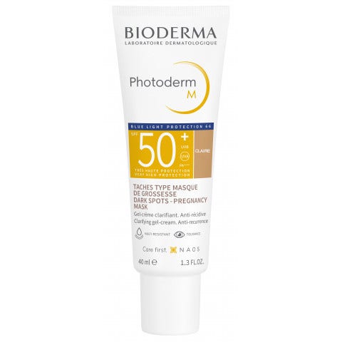 [BDM084] Bioderma Photoderm M Blue Light Protection Tinted Light – 40 ml