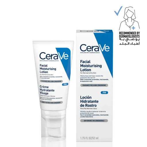 [CRV008] CeraVe PM Facial Moisturizing Lotion – 52 ml