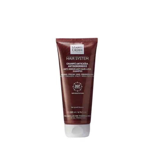 [MTD022] MartiDerm Hair System Anti-Sebum Anti Hair-Loss Shampoo - 200ml