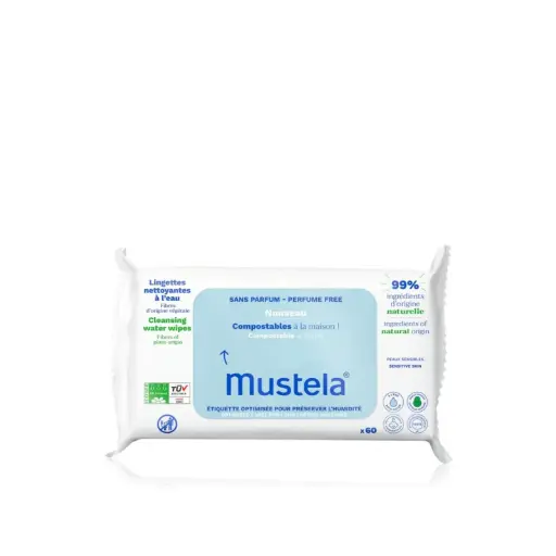 [MST003] Mustela Cleansing Wipes x 60