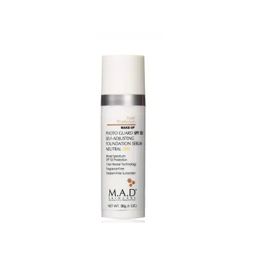 [MAD024] M.A.D. Photoguard Spf50 Self Adjusting Foundation Serum - Medium